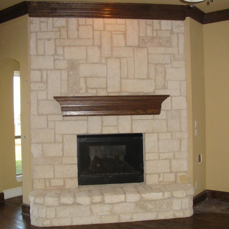 Custom Home Fireplace